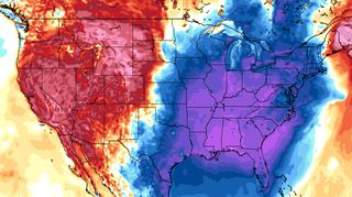 Zima a léto v jeden den. USA zažívají extrémní teplotní kontrast