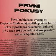 Ukázka z knihy Depeche Mode Praha 1988