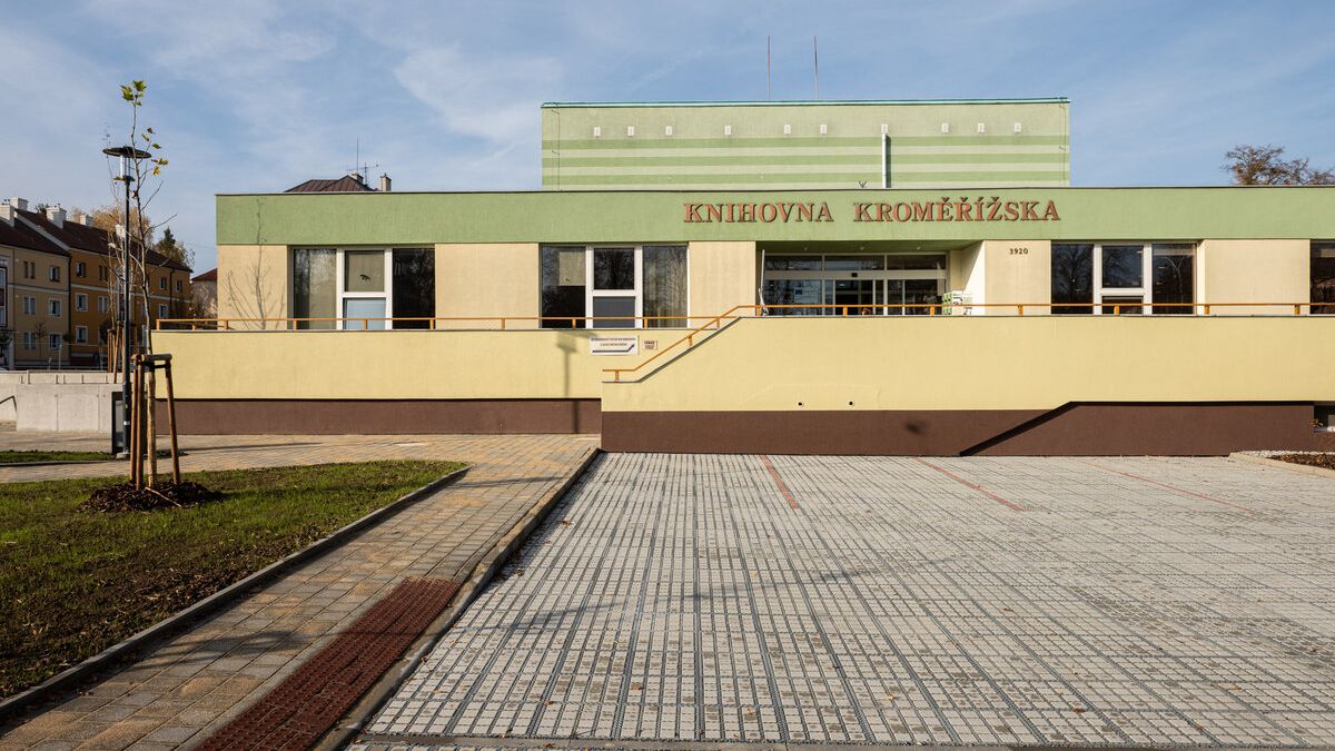 Do suterénu Knihovny Kroměřížska už nebude při velkých deštích zatékat