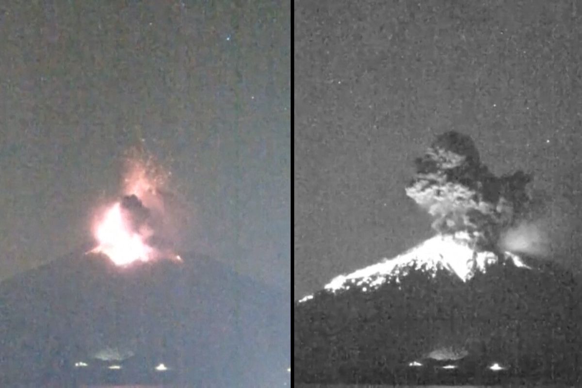 Japonská sopka se opět probudila, popel stoupal do výšky víc než čtyř kilometrů