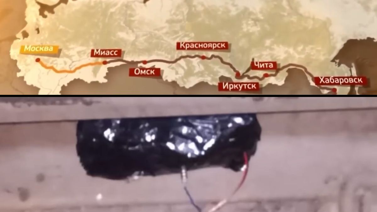 Velký výbuch. Ukrajinci zaútočili na ruskou Transsibiřskou magistrálu