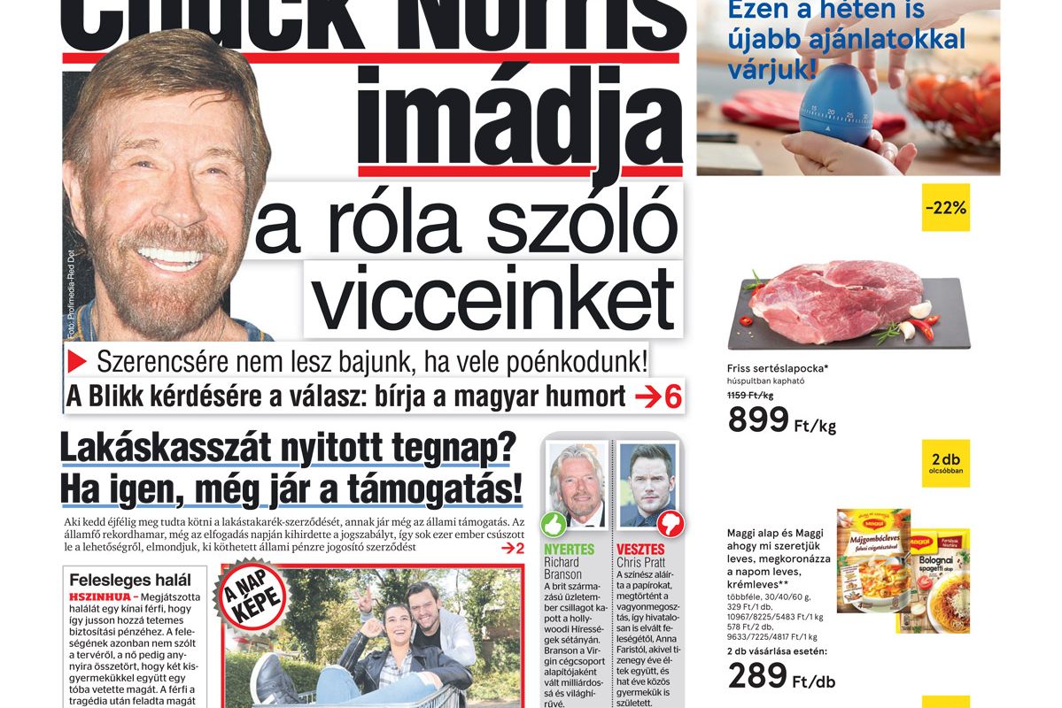 Půl roku před volbami ovládla maďarská provládní společnost nejčtenější deník Blikk