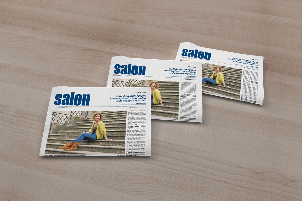 Vychází nový Salon: S Kamilou Hladkou o vězeňkyních, s Izzeldinem Abuelaishem o Palestině a Izraeli i nová kniha Virginie Despentes