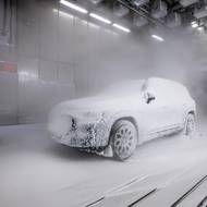 Snímky nové generace modelu Mercedes-Benz GLB pochází především z testování v extrémních podmínkách.