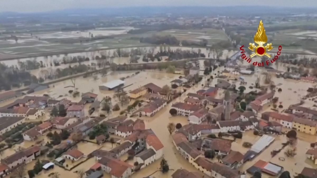 Sever Itálie zasáhly povodně. Dva lidé zahynuli při sesuvu půdy