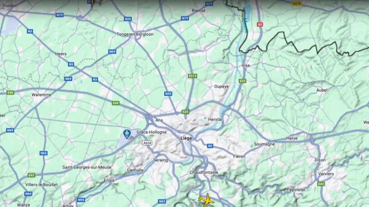 Letiště v belgickém Lutychu bylo uzavřeno kvůli dronům, podruhé v tomto týdnu