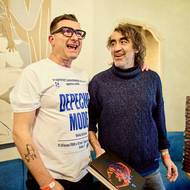 Na křest zavítal i Jakub Kohák (vpravo).