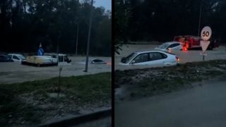 Západní Evropu trápí bouře Claudia. Hrozí záplavy