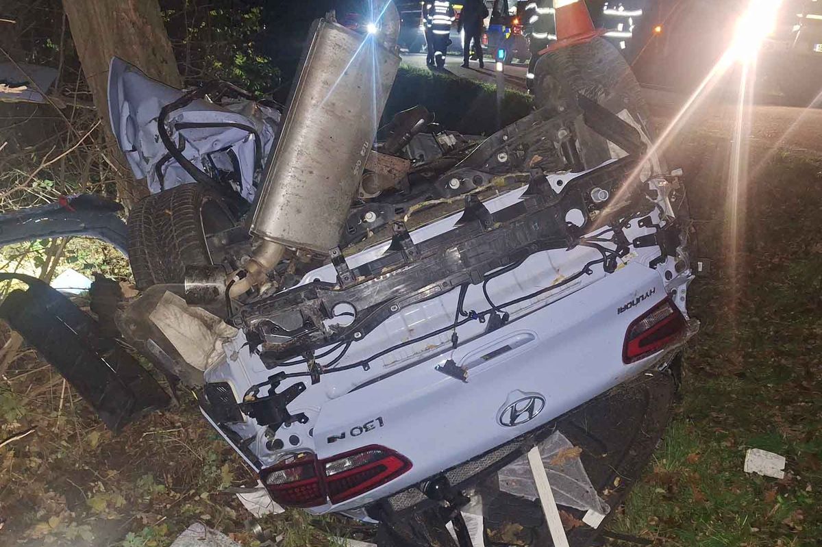 Auto vyjelo na Hodonínsku ze silnice, mladý řidič na místě zemřel