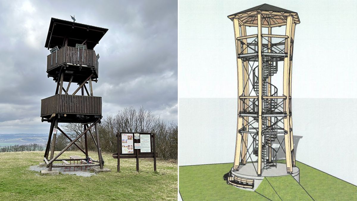 Moravská prsa dostanou novou rozhlednu. Původní na Malém Chlumu se po dvaceti letech rozpadá