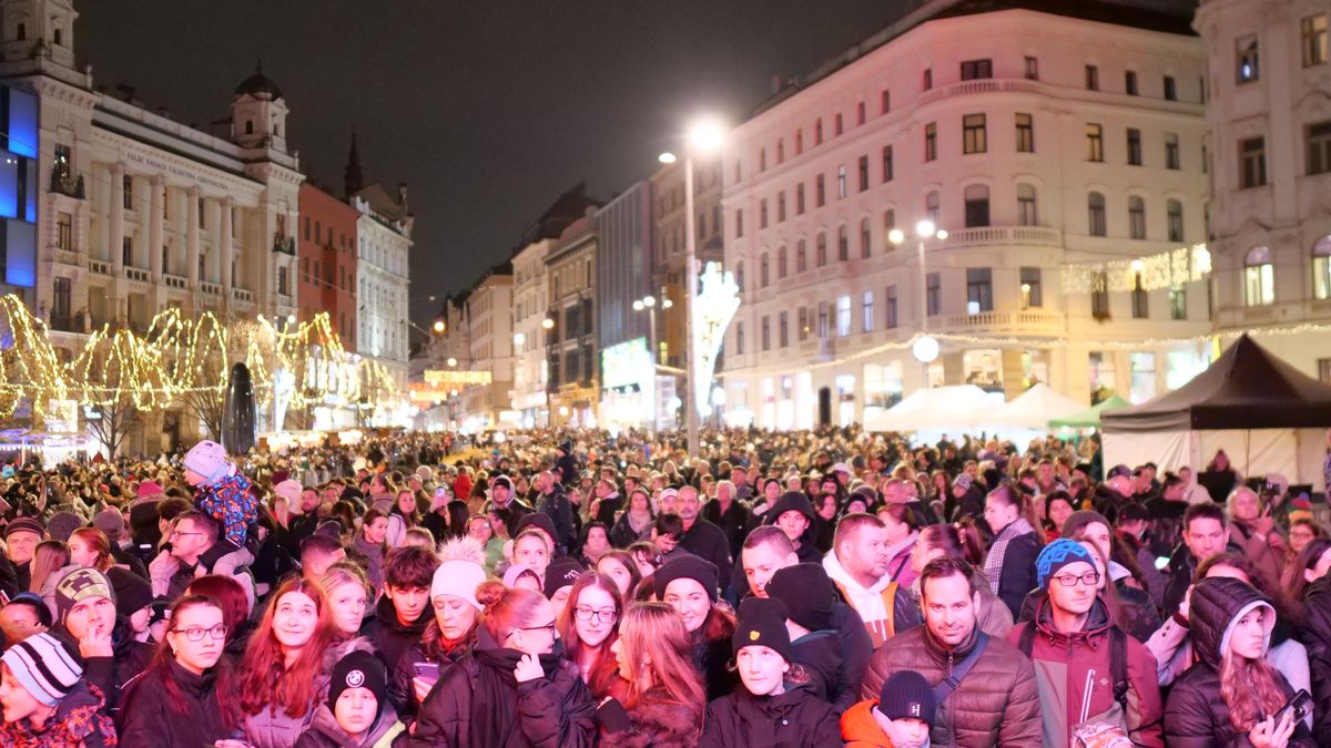 V Brně slavnostně začaly Vánoce