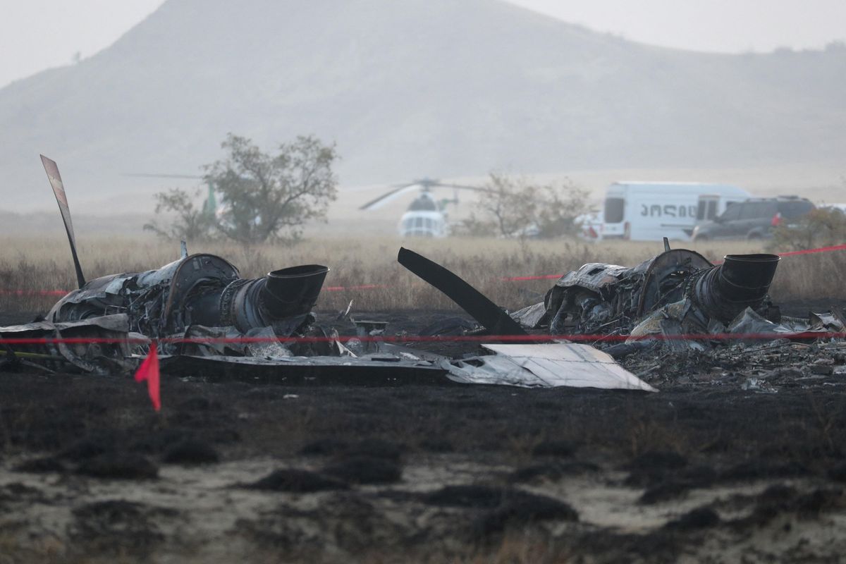 V tureckém vojenském letadle zříceném v Gruzii zahynulo všech 20 lidí na palubě