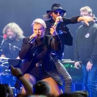 Tereza Černochová a za ní Pan Lynx