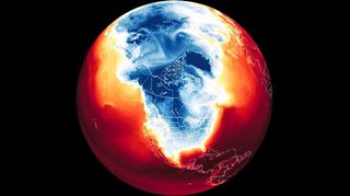 Narušení polárního víru může letos nastat vzácně ještě před zimou