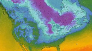 Polární vír v akci. USA sevřou až 30stupňové mrazy