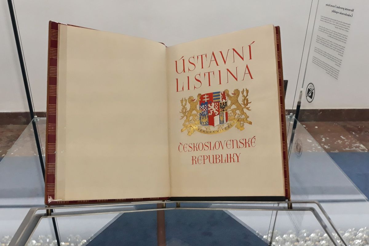 Československá Ústava z roku 1920 bude národní kulturní památkou 