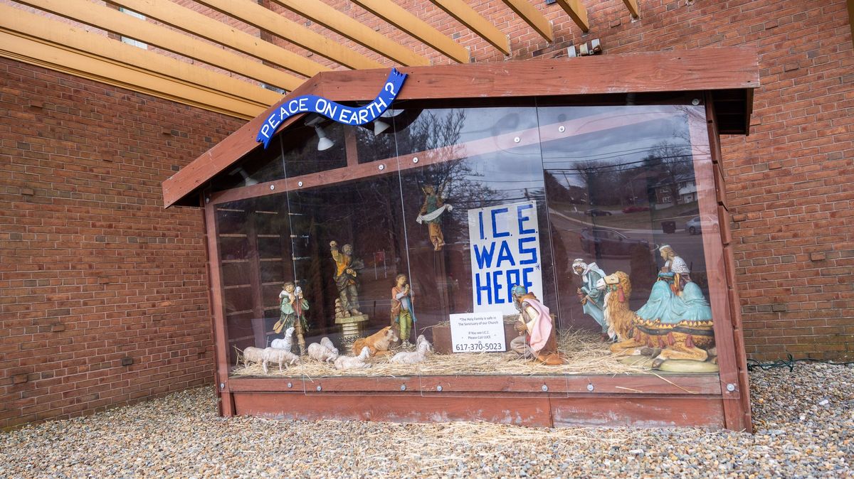 Vánoce bez Svaté rodiny. Betlémy v USA kritizují Trumpovy deportace