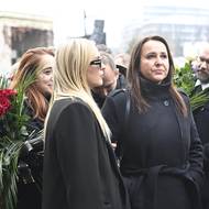 Zorka Hejdová s Lucií Černou