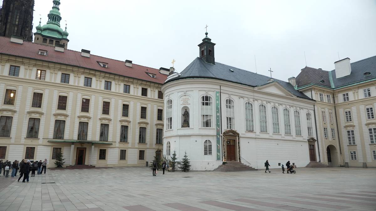 Kaple sv. Kříže na II. nádvoří