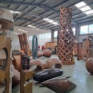 Studio Bubec a němé sochy jako přirozená galerie