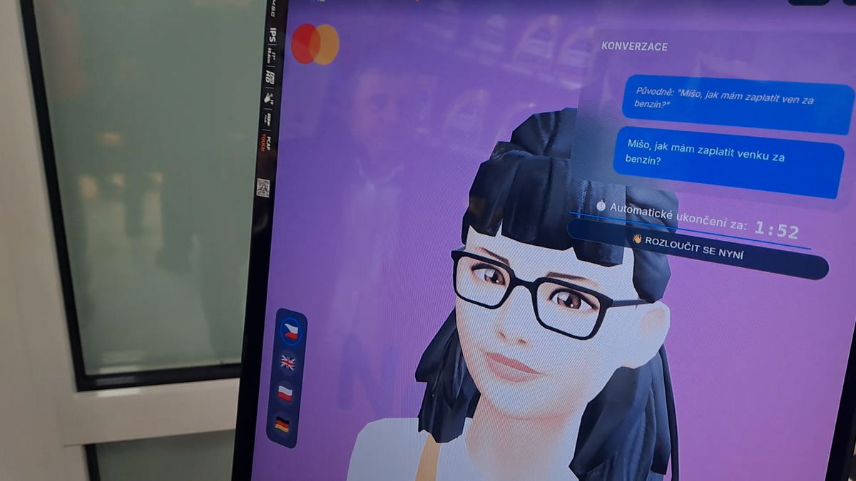První čerpací stanice s automatizovanou prodejnou a digitálním avatarem je na Lounsku