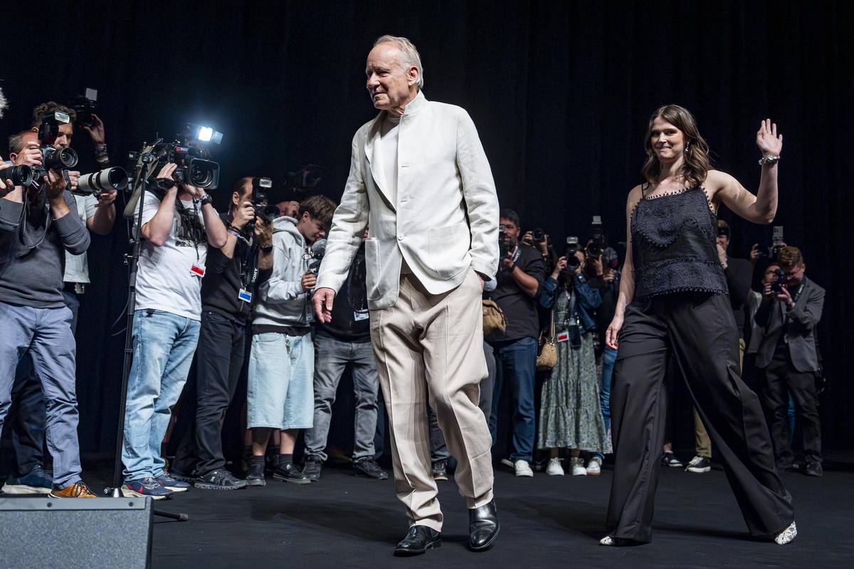 Herci Stellan Skarsgard a Inga Ibsdotter Lilleaasová uvedli film Citová hodnota letos v červenci na 59. ročníku Mezinárodního filmového festivalu v Karlových Varech.