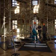 Jak se instalovalo dílo Kryštofa Brůhy