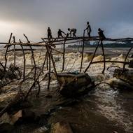 Rybáři z kmene Wagenia Kisangani, Demokratická republika Kongo