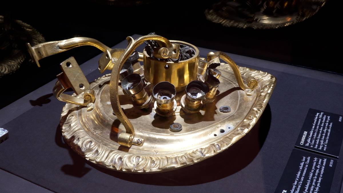 Lustr z první třídy na výstavě v Letňanech 