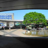 Současné zastřešení před ostravským hlavním nádražím zmizí.