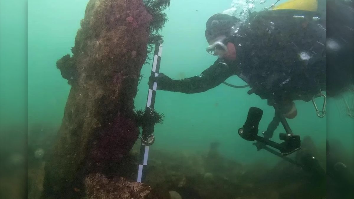 U francouzského pobřeží objevili přes 7000 let starou podmořskou zeď