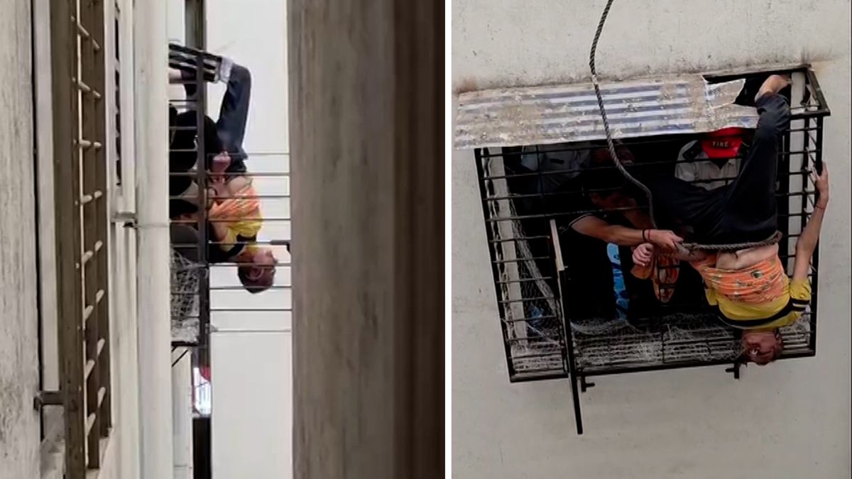 Muž se ve spánku otočil a vypadl z okna v 10. patře. Zastavil se o dvě patra níž