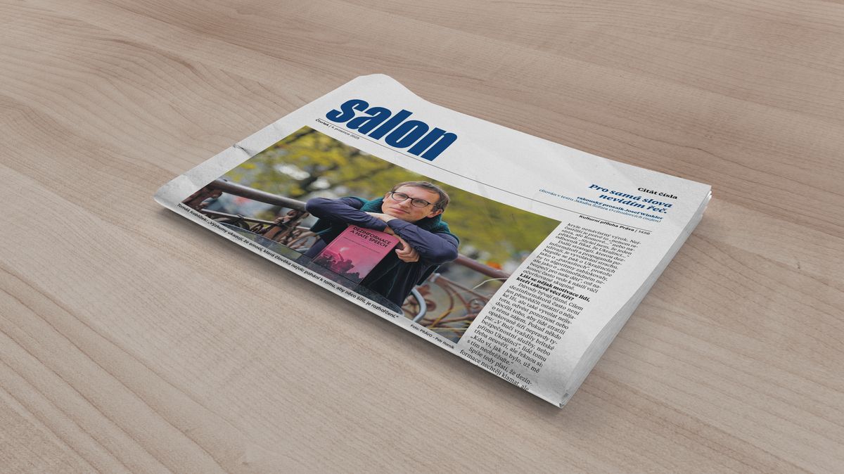 Vychází nový Salon: O dezinformacích s filozofem jazyka Tomášem Koblížkem, Tom Stoppard očima Jiřího Přibáně i nová kniha Michala Šandy