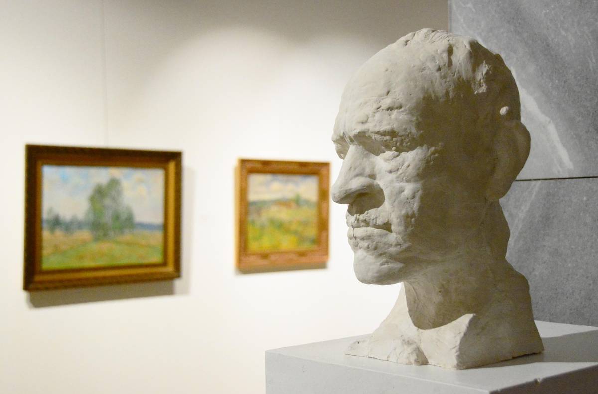 Busta Františka Kavána od Martina Žáka (1992)