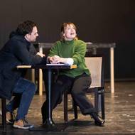 Zkouška muzikálu Pět let zpět, Anna Prášilová Fialová a Ondřej Rychlý, 2025