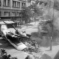 Praha, ráno 21. srpna 1968