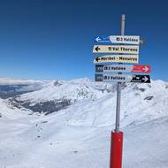 Les Menuires je součástí velké propojené lyžařské oblasti.