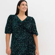 Šaty s pajetkami, Bonprix, 1149 Kč