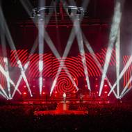 Kapela Lucie vystoupila v pražské O2 areně ke 40. výročí svého vzniku