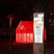 Skleník navazuje na tradici barokních kaplí.