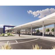 Takto má vypadat prostor před historickou výpravní budovou (vizualizace).