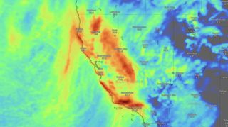 Los Angeles na Vánoce čekají povodně
