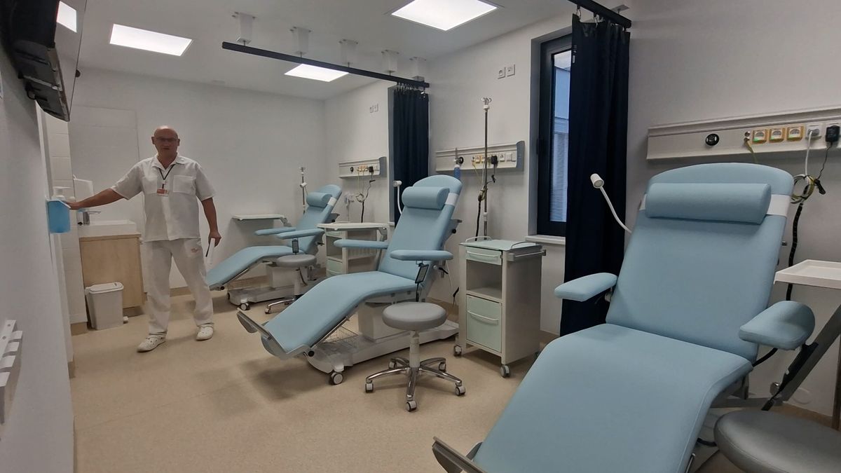 Onkologický ústav má nové pracoviště se záchodem za pět milionů pro záchyt radioaktivní moči