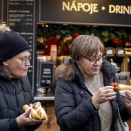 Paní utratila za špíz v bagetě 190 korun.