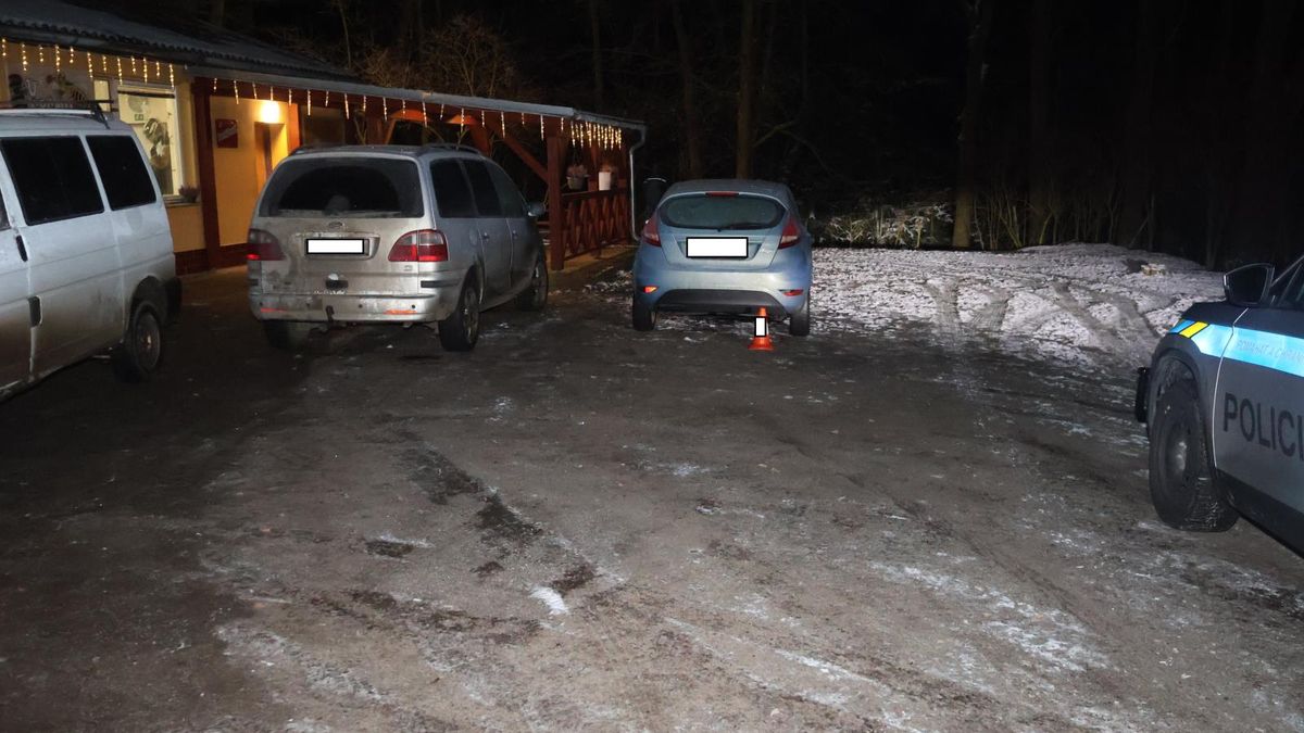 Opilec v zákazu řízení nezvládl jízdu na sněhu