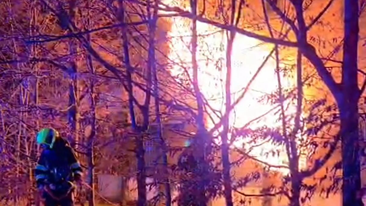 U pražské Sapy v noci hořela bývalá ubytovna