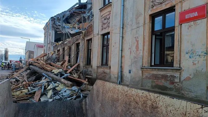 Policie odložila případ výbuchu plynu ve Znojmě