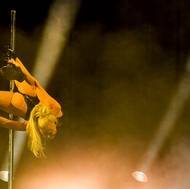 Došlo i na souznění tanečnice a tyče