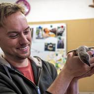 Vážení má na starost chovatel Jakub Mezei. 