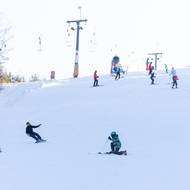 Lyžování na Vaňkově kopci, kam je to z Ostravy jen patnáct minut. 